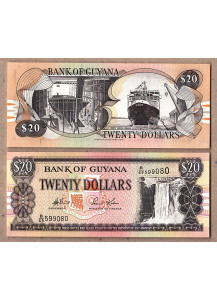 GUYANA 20 Dollari 2006 Fds